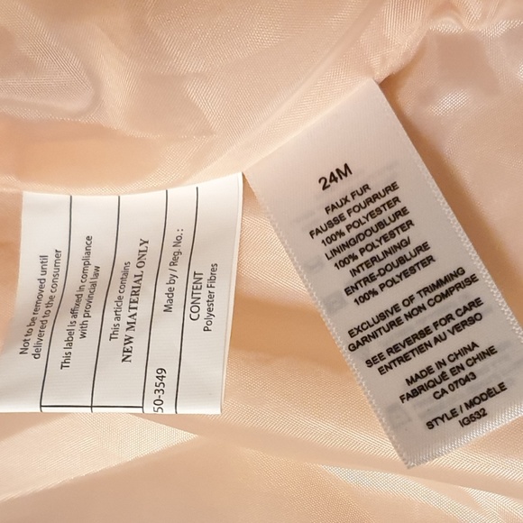 NEW Winter coat for girl, size 24 month - Picture 4 of 4